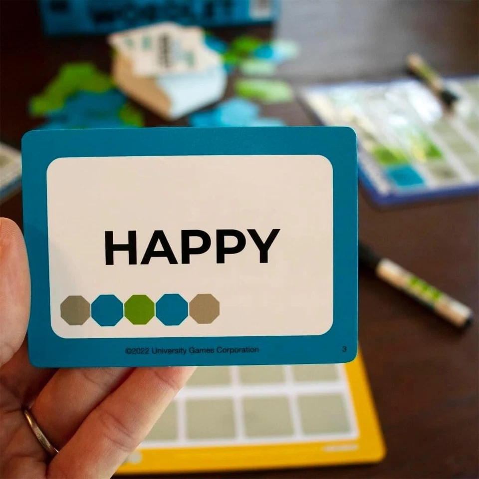 5-Letter Wordlet Wordle Strategy Game Interactive Fun 12+ by University Games - Image 4 of 4