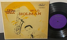 Listen BILL HOLMAN The Bill Holman Octet 1954 CAPITOL 10" DG Mono COOL JAZZ LP
