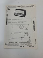 Vintage Sams Photofact Manual Nordmende Rigoletto US Turandot US 2/614 US 1963