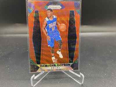 Damyean Dotson 2017-18 Prizm Ruby Wave #272 Houston Knicks RC Rookie