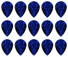 5 New Sets Harrows Rapide X Pear Dart Flights   Ships w/ Tracking - Blue