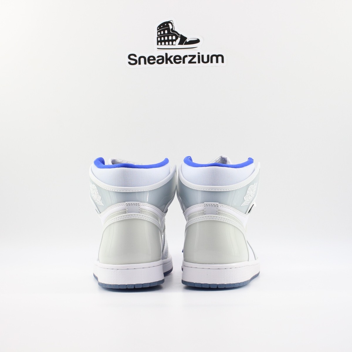 Air Jordan 1 Retro High Zoom Racer Blue 2020 CK6637-104 Men's Size