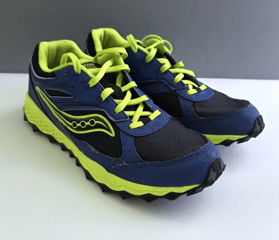 Saucony Cohesion TR14 Encaje Niño Grande 'Azul Verde' Talla US 5M Foto 2 de 4