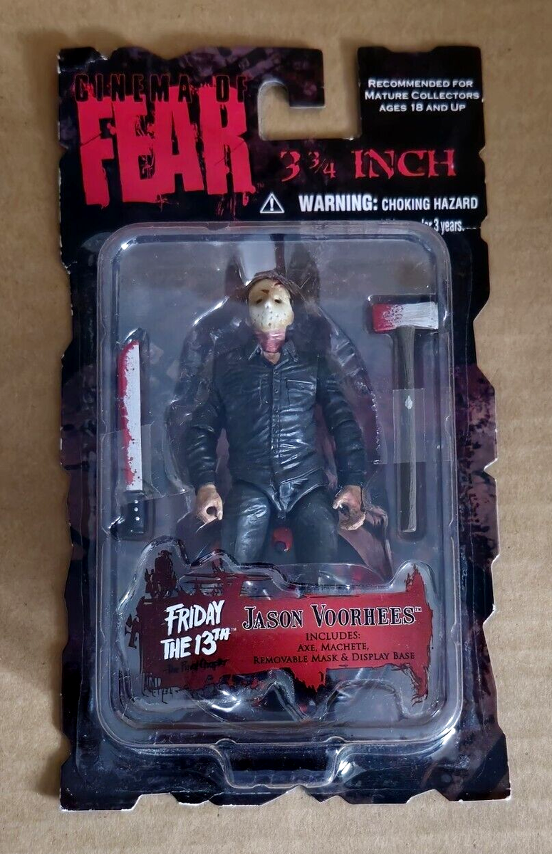 CINEMA OF FEAR - Friday the 13th - JASON VOORHEES 3 3/4” Action