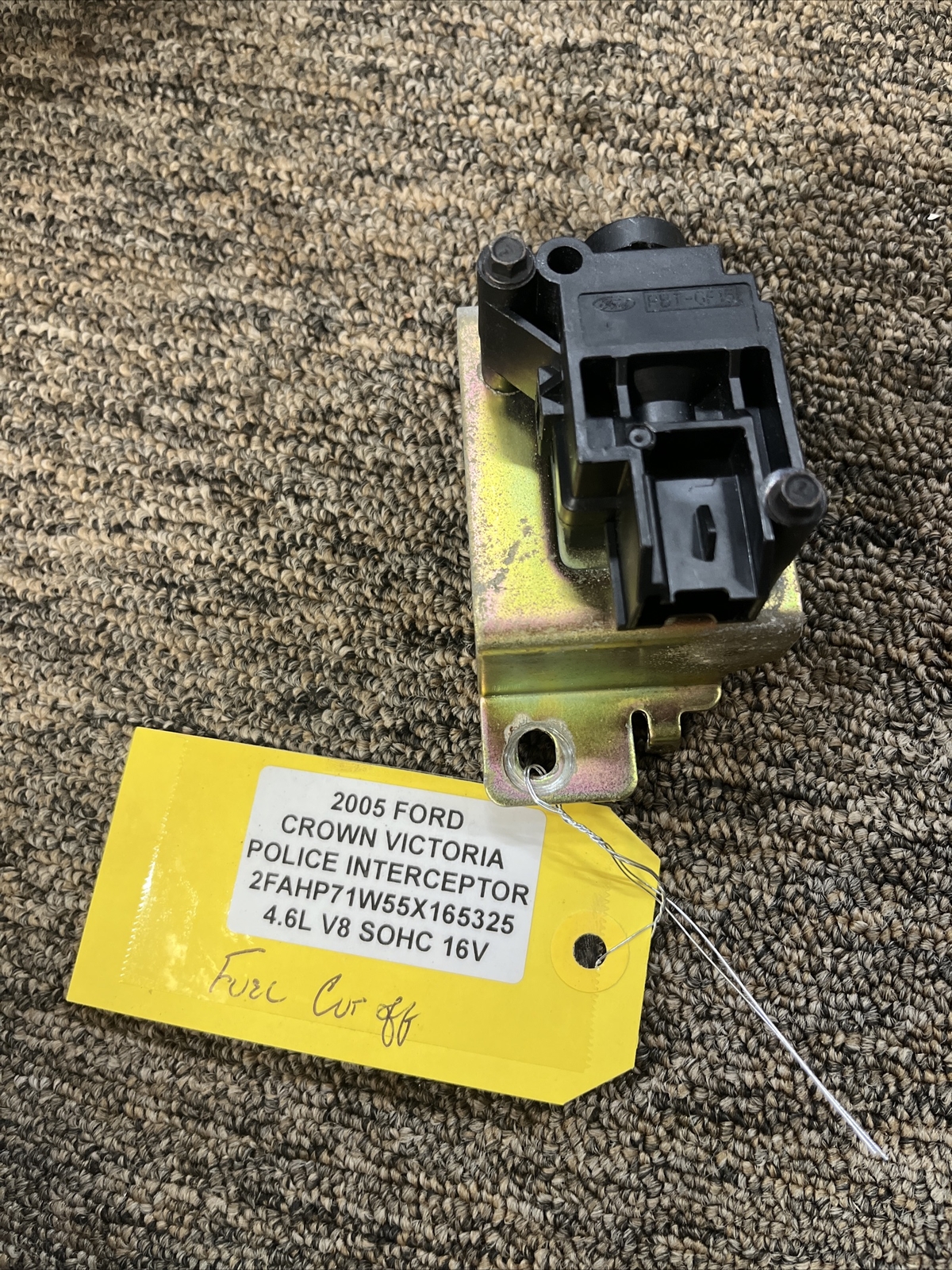 2005 Ford Crown Victoria Fuel Pump Shutoff Switch Inertia OEM 3W7T9341