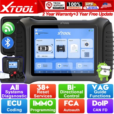 XTOOL IP900 Car Full System Bi-directional OBD2 Scanner Diagnostic Coding Tool 