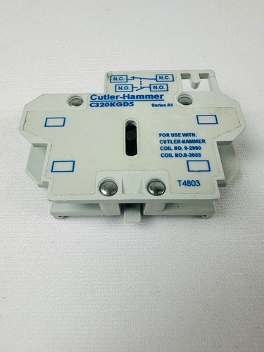 Cutler-Hammer C320KGD5 Auxiliary Contactor - 第 3/6 張圖片