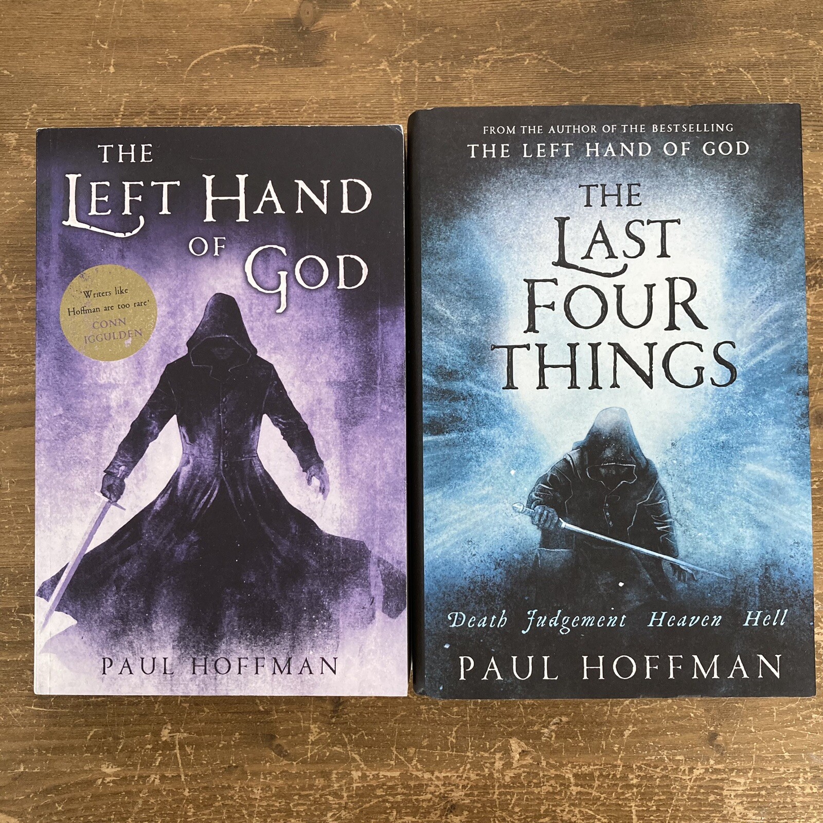 The Left Hand of God Paul Hoffman First Paperback Book Last Four Things