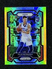 FILIP PETRUSEV RC ROOKIE CARD SILVER PRIZM #282 PANINI NBA PRIZM 2023/24