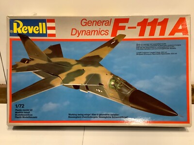  Revell 4329 1:72 General Dynamics F-111 Aardvark USAF (DC48-34K2/8/3)