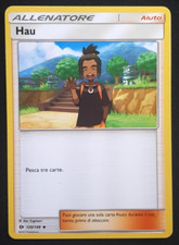 HAU 120/149 AIUTO Carta in Italiano POKEMON Sole e Luna
