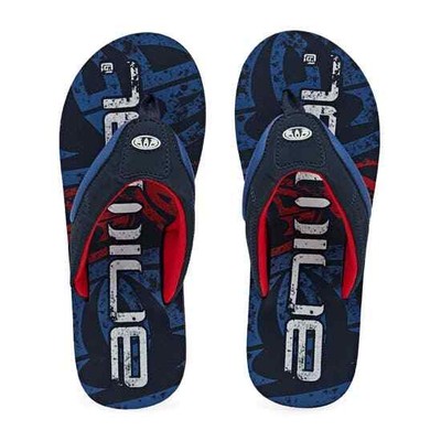 mens animal flip flops size 10