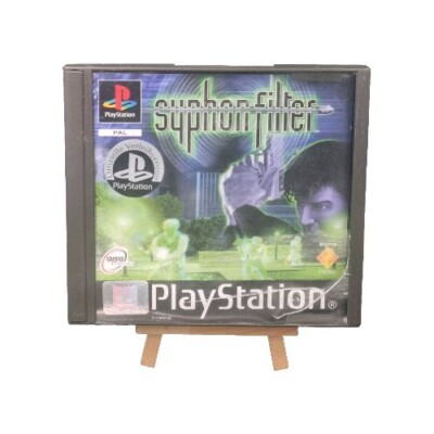 Syphon Filter 1 PS1 Sony Playstation 1 Spiel mit Anleitung und OVP Rar getestet