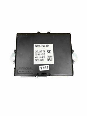   2023 HONDA PASSPORT ELITE POWER TAILGATE CONTROL MODULE UNIT OEM  