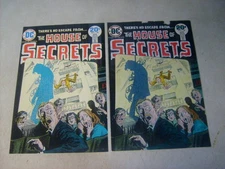 HOUSE OF SECRETS #118 comic ART COVER PROOF and COLOR GUIDE 1974 HANGING