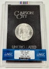1880-CC $1 Morgan Dollar CARSON CITY - NGC MS64 GSA HOARD 90% Silver Coin - OGP