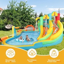 Inflatable Bounce House, Jumping For Birthday Party With 750W Air-Blower