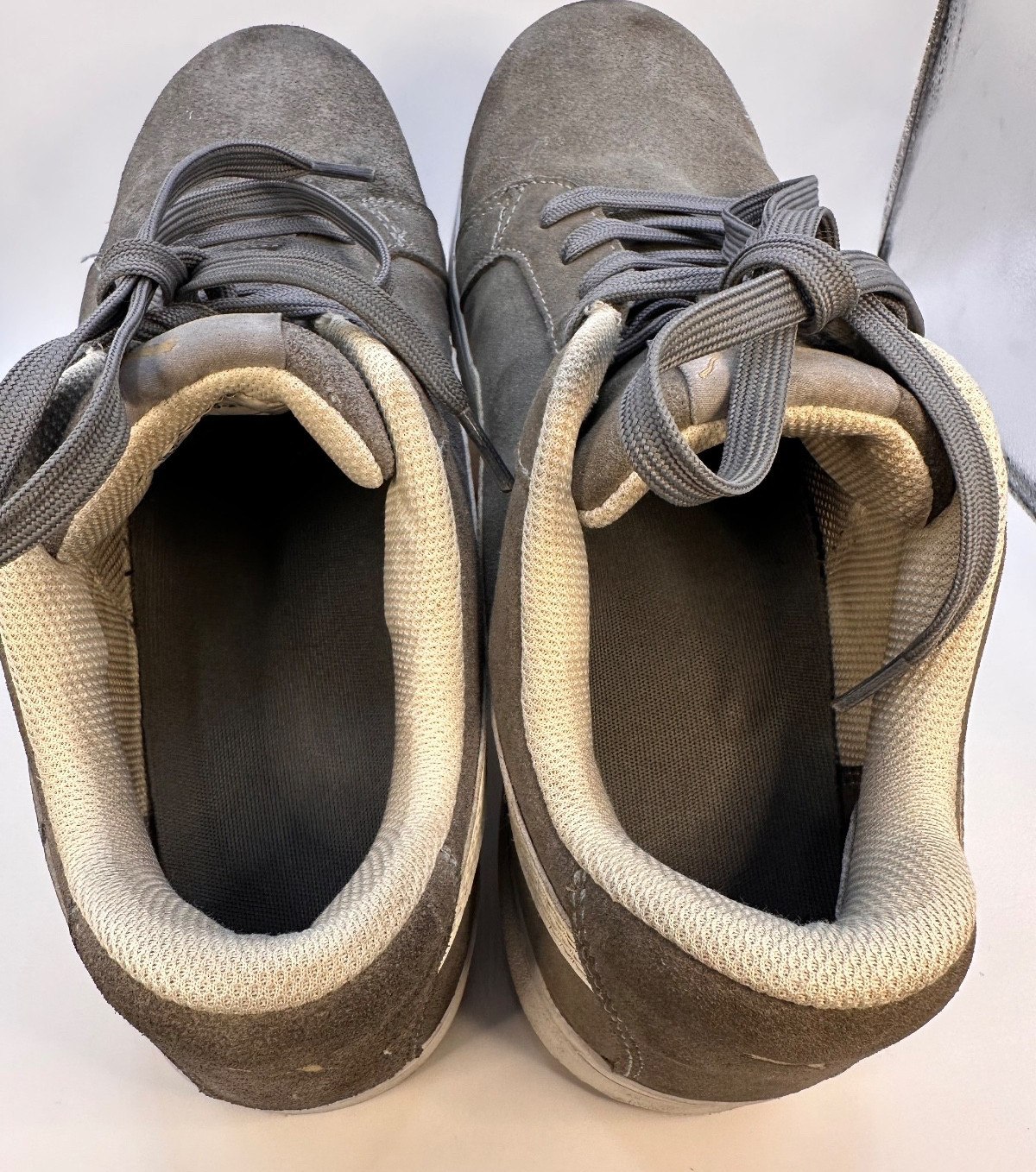 Puma Shoes Mens 13 Smash V2 Suede Low Top Sneakers Gray thumbnail 8