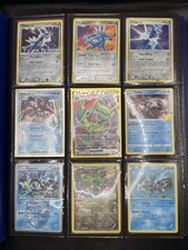 Huge Pokemon Binder Lot 234 Cards Vintage Holo V EX Read Description! 