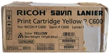 Ricoh Savin Lanier P C600 PC600 Print Cartridge New Open and Deformed Box