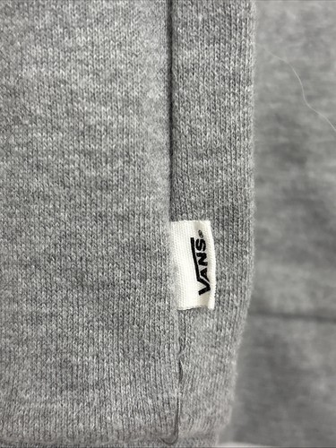 Vans Pullover Hoodie Kids Youth Size Small Grey With Flowers - Picture 5 of 5