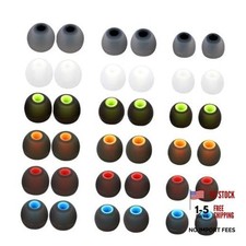 Silicone Replacement Earbud Tips Earbud Covers Eartips Fit Most multicolour/01