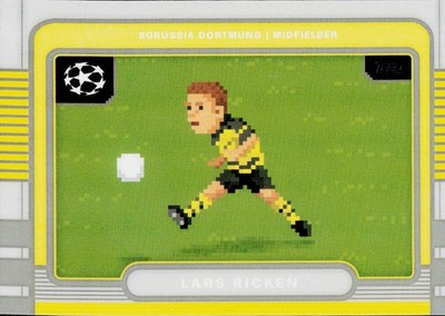 Lars Ricken 2025-26 Topps Ucc 8-Bit Shots Borussia Dortmund #8B-12