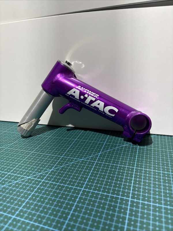Answer A. Tac Easton Taperwall Stem Purple 150mm 25.2