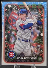 2024 Topps Holiday - Holiday Variation Pete Crow-Armstrong #H136 (RC) Cubs