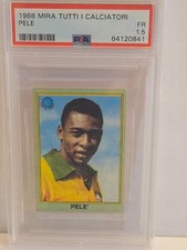 RARE! 1968 MIRA TUTTI  I CALCIATORI PELE with...