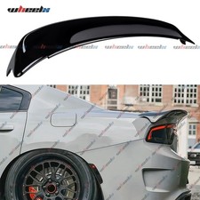 For 15-23 Dodge Charger Redeye Style Highkick Trunk Spoiler Wing Lip Gloss Black For 15-23 Dodge Charger Redeye Style Highkick Trunk Spoiler Wing Lip Gloss Black
