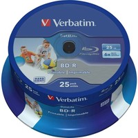 25Er Multipack Verbatim 43811 Blu-Ray BD-R Sl Rohling 25 Gb 25 St. Spindel