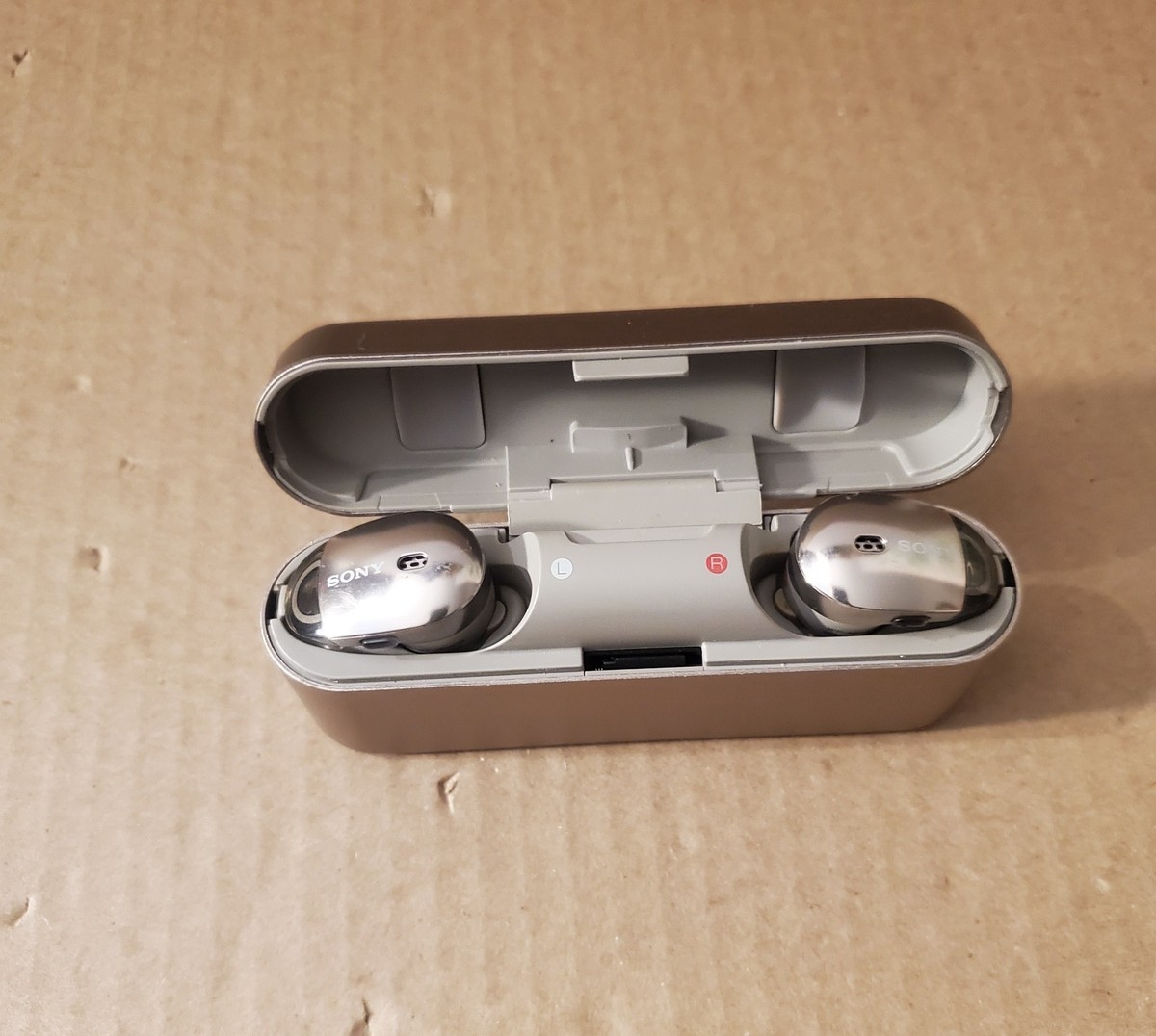 Sony WF-1000X Wireless Noise Canceling Headphones - Gold