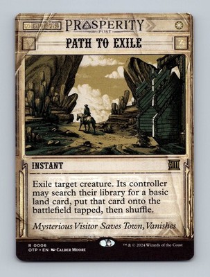 Path to Exile Outlaws of Thunder Junction: Breaking News Non-Foil MTG NM