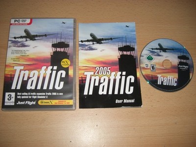 2005 Traffic Expansion for Microsoft Flight Simulator 2004 PC DVD Just Fligh...
