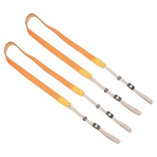 Camera Strap, 2Pcs 0.8" Width Nylon Adjustable Neck Shoulder Strap, Orange