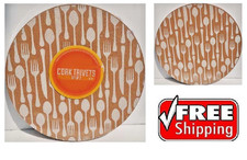 Package of 3 - 10" Cork 1/4"Thick Hot Pads, Kitchen Trivets, coasters Ships FREE