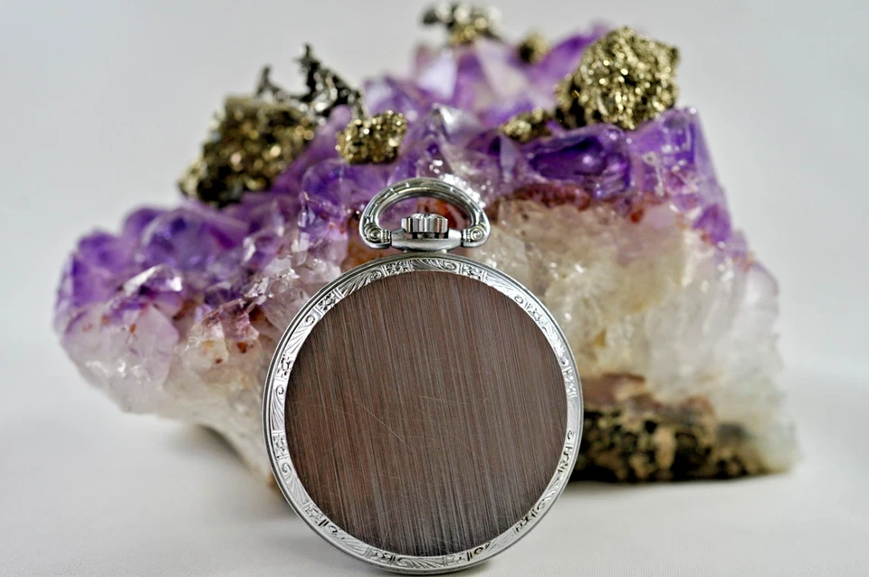 Bulova Caravelle 16OC 17 Jewels 50mm UT 6497 Swiss pocket watch Runs - Image 2 of 4