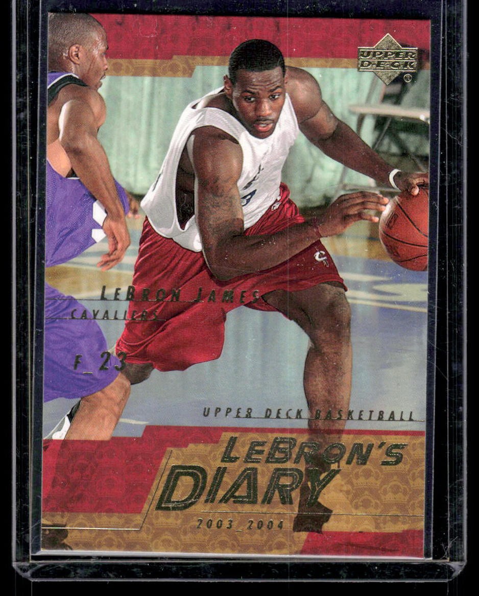 2003-04 Upper Deck #LJ6 LeBron James LeBron's Diary