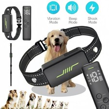 3300FT Dog Shock Collar 3 Training Modes W/Remote Control Kit for Dogs 5-120lbs