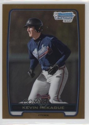 2012 Bowman Draft Chrome Picks Gold Refractor 17/50 Kevin McKague #BDPP130 0c2