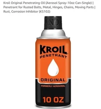 3 Cans KANO Aero Kroil 10 oz. Penetrating Oil -Creeps and Loosens Frozen Parts