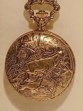 Vintage Arnex 17 Jewel Mechanical Hunter Pocket Watch