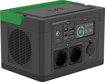 Schneider Electric OffGrid 330 Portable Power Station - 300-600W Nennleistung...