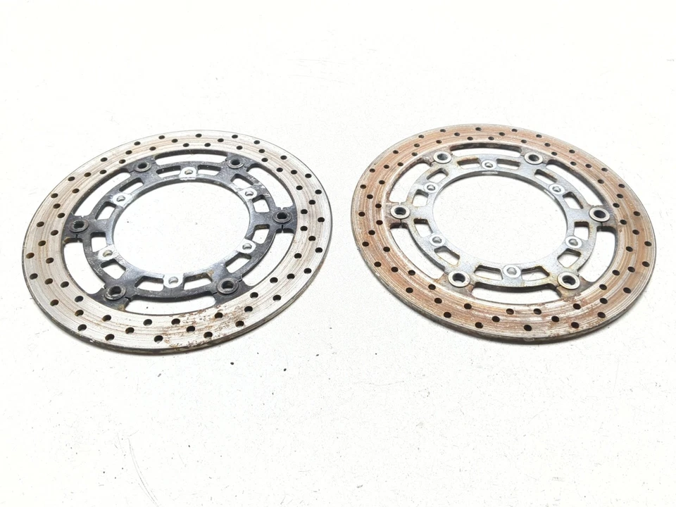 06-14 Juego de rotores de freno de disco delanteros Yamaha Stratoliner Roadliner XV1900 Foto 4 de 4