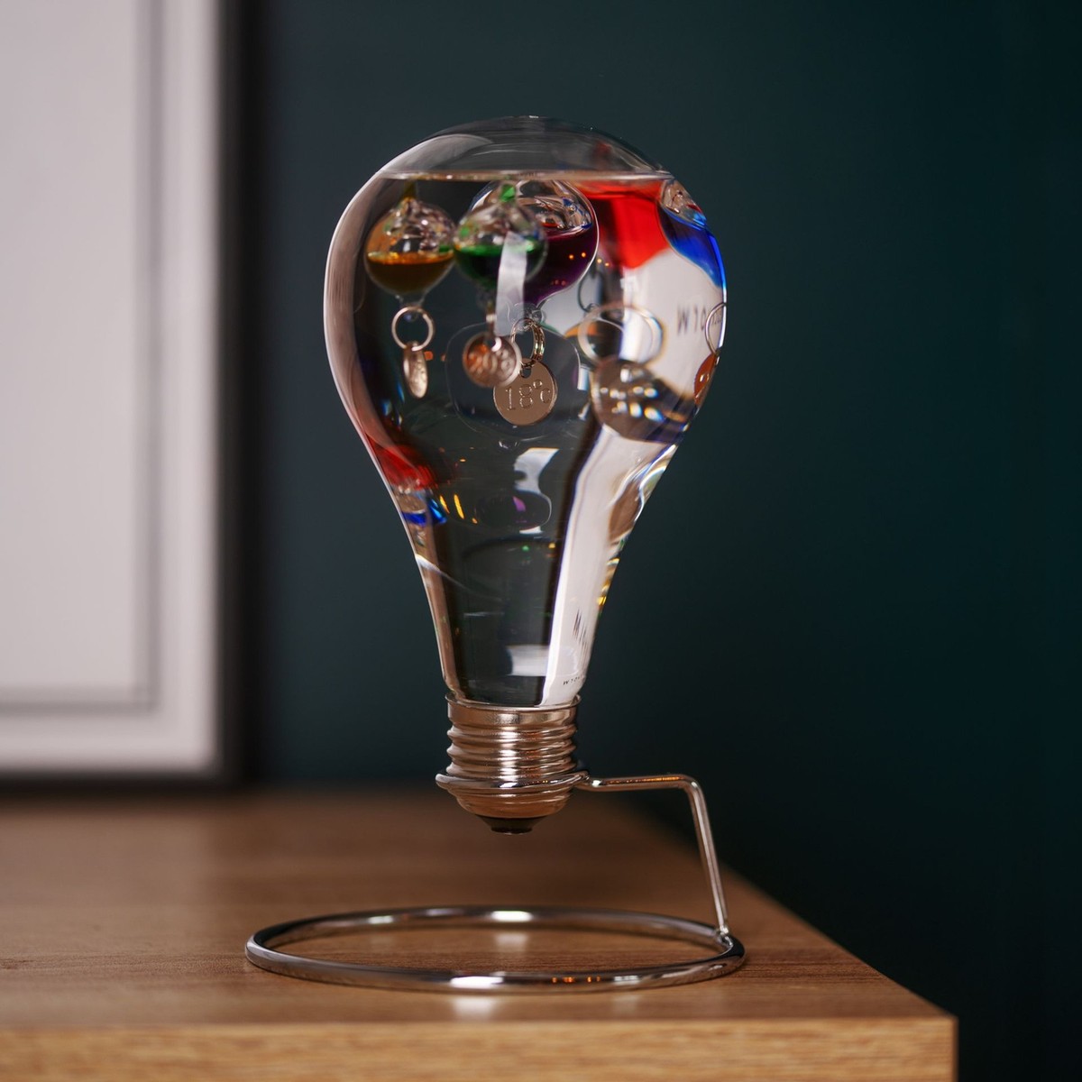 Glas-Handboiler Thermometer-Spielzeug – Mit Flüssigkeit Zum Kochen Durch Körperwärme, Stressabbau & Deko