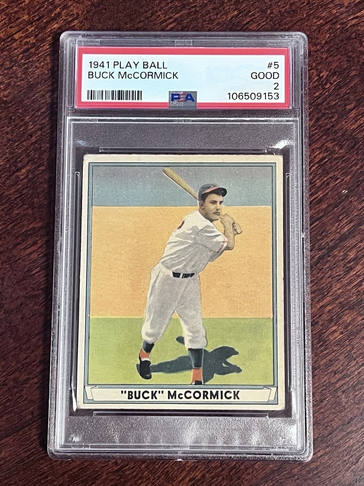 1941 Play Ball - Buck McCormick - PSA 2