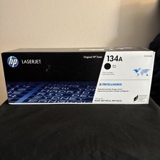 HP 134A W1340A Black Original LaserJet Toner Cartridge Genuine OEM New Sealed