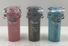 TwistShake 12 oz Spill Free Kid Cup Lot Of 3 Blue Pink  Gray 12 Months