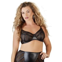 Wetlook Bh Mit Powernet 90E BüGel-Bh Mit StäBchen Cottelli Collection